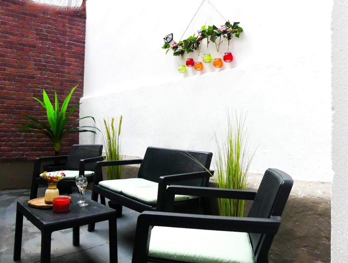 Cosy Appartement Met Tuin In Centrum Antwerpen Gratis Parking Free Parking! Antuérpia Exterior foto