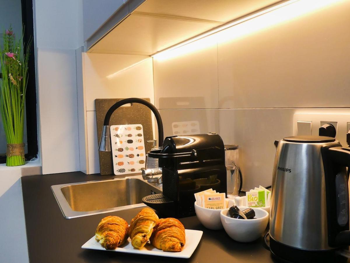 Cosy Appartement Met Tuin In Centrum Antwerpen Gratis Parking Free Parking! Antuérpia Exterior foto